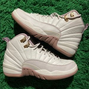 Plum fog heiress jordan 12 sneakers